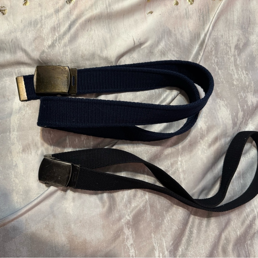 Navy Blue Men's Belt